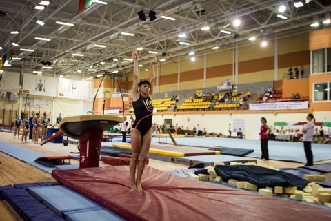 В Могилеве прошли Международные соревнования по спортивной гимнастике на призы В.Щербо