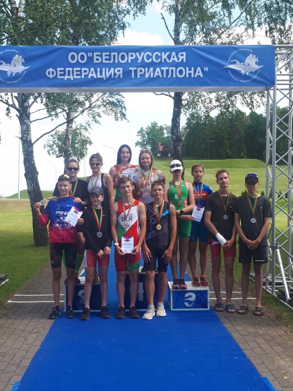 25-26 июня 2022 г. в г.Заславле прошли Олимпийские дни молодежи Республики Беларусь по триатлону
